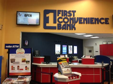 10AM - 6PM. . First convenience bank near me